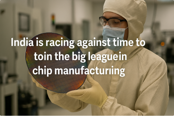 India is Racing Against Time to Join the Big League in Chip Manufacturing